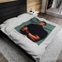 Load image into Gallery viewer, One Dance ft Drake AI Art Velveteen Plush Blanket
