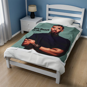 One Dance ft Drake AI Art Velveteen Plush Blanket