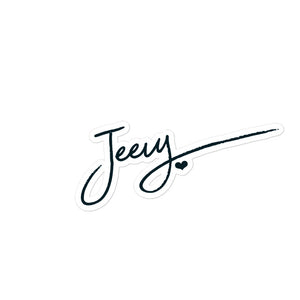 JEEVY SIGNATURE STICKER