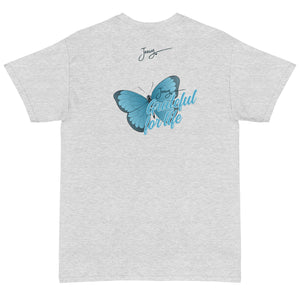 GRATEFUL FOR LIFE BUTTERFLY T-SHIRTS