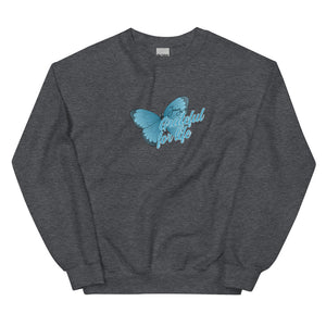 GRATEFUL FOR LIFE BUTTERFLY CREWNECKS