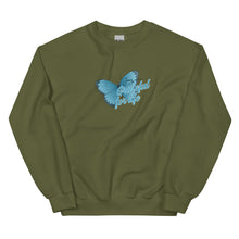 Load image into Gallery viewer, GRATEFUL FOR LIFE BUTTERFLY CREWNECKS
