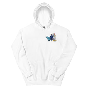 CORRUPT BUTTERFLY HOODIES (white, blue, pink)
